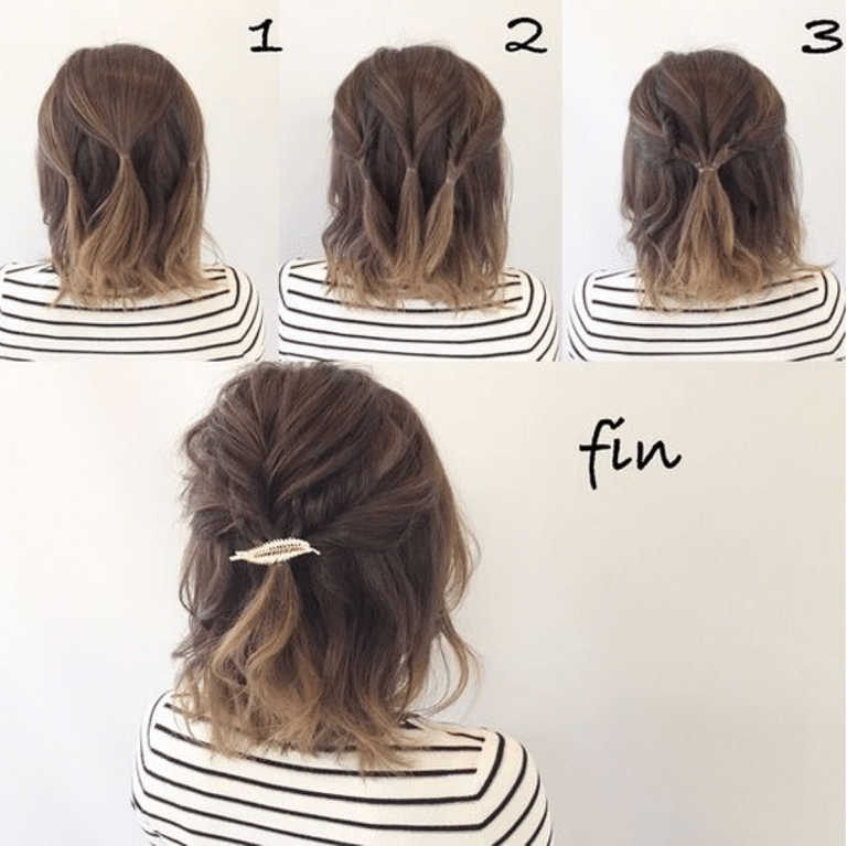30 Cute and Easy Hairstyles - Teen Crafts
